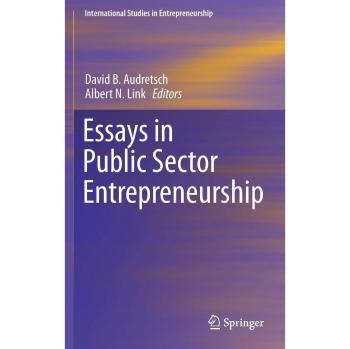 Essays in Public Sector Entrepreneurship