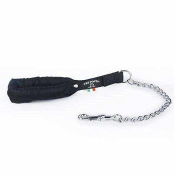 Guinzaglio Catena Tre Ponti 60 Cm Nero