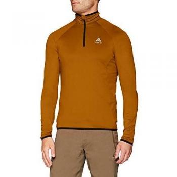 Odlo Carve Light Sudadera Hombre Marrón Dorado
