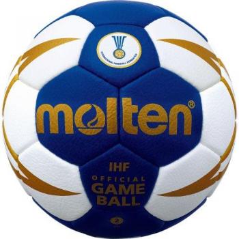 Molten Handball, Blau/Weiß/Gold, Größe 2
