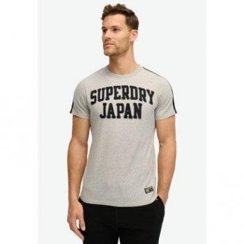 Superdry Vintage Sweat Short Sleeve T-Shirt Light Grey Marl 2XL