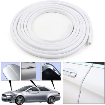 10 Feet White Car Door Edge Trim Protector with 3M Adhesive