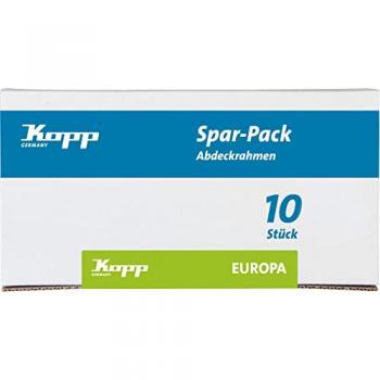 Kopp 401501016 Abdeckrahmen – Cremeweiß, Einzelstück