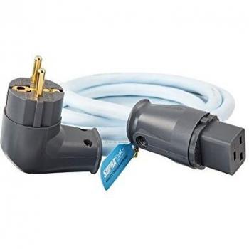 Supra Cables LoRad 2.5 MK II CS-EU-16 / A Netzkabel mit Winkelstecker, 1.00m