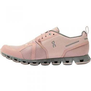 ON Running Schuhe für Damen, Modell Cloud Waterproof in Pink