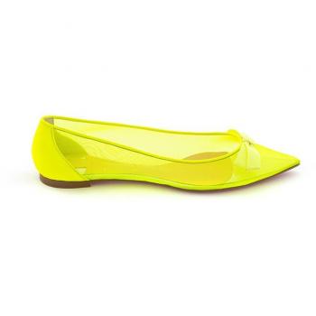 Christian Louboutin Radiant Yellow Ballerinas