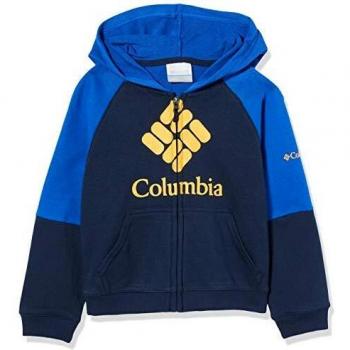 Sudadera Columbia para Niños, French Terry, Azul (Collegiate Navy), Talla M