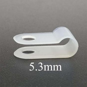 R-Type Clips for 5.3-10.4mm Cables Black