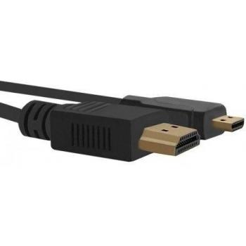 Qoltec HDMI Micro‑HDMI 1,5 m – Cavo Video 4K/Oro