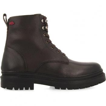 Botas de hombre de piel con elásticos laterales