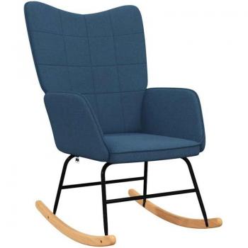 Fauteuil D'Allaitement Rembourré Relax Bleu