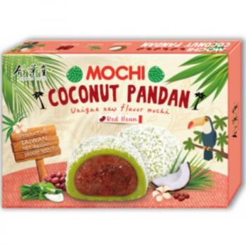 Mochis de Crema de Azuki y Pandan