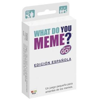 Juego de Mesa What Do You Meme? Edición de Viaje, Diversión Portátil para Adultos
