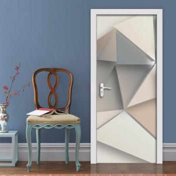 Papel Tapiz 3D Impermeable para Puertas