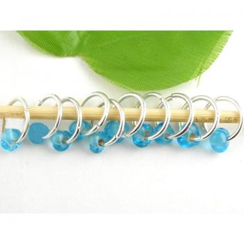 10mm Lampwork Glass Knitting Stitch Markers