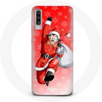 Coque Samsung Galaxy A70 Goku Anime Noël