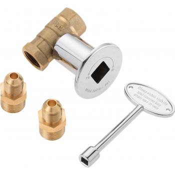Gas Fire Pit Valve with 3/8 Male Flare Fitting