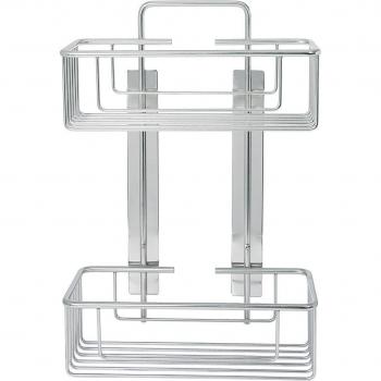 Beltrán Jabonera Inox Doble Adhesif 3374