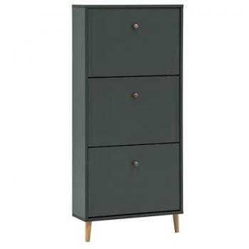 Massivholz Schuhschrank Bjarne