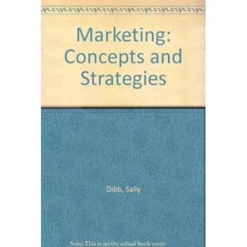 Marketing: Concepts and Strategies