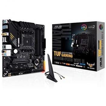 Tarjeta Madre ASUS Micro-ATX TUF GAMING B550M-PLUS WIFI II, S-AM4, AMD B550, HDMI, 128GB DDR4