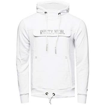 Rusty Neal Kapuzenpullover mit Logo – Herren, XXL, weiß