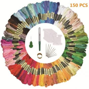 Zufällige Farben Stickgarn Bausatz