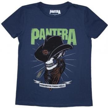 Denim Blue Skeleton Rodeo T‑Shirt