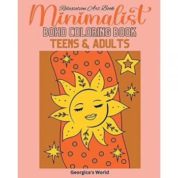Yunaizar88: Minimalist Boho Coloring Book for Teens and Adults