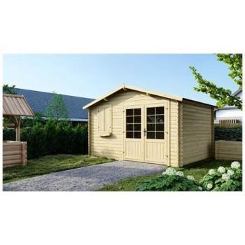 Caseta de madera altanka 12 m² 4x3 m 28 mm