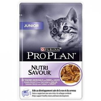 Purina Pro Plan Nutri Savour Kitten Turkey Chunks in Gravy