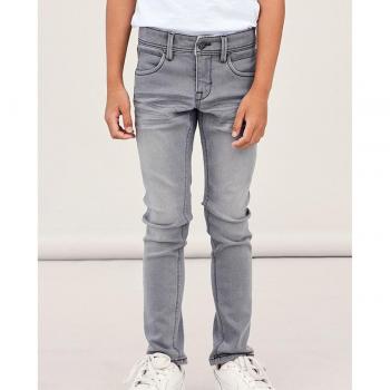 NAME IT Jeans 13190372 Grau Slim Fit