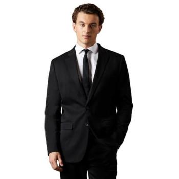 Burton 40R Black Regular Fit Outdoor Suit Jacket (Men)
