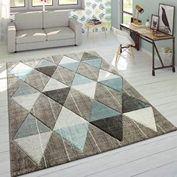 Tapis Design Moderne en Couleurs Pastel – 120x170 cm