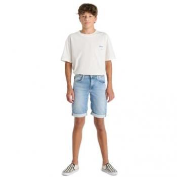 Short Enfant Les Cerises Bleues Bermuda Denim