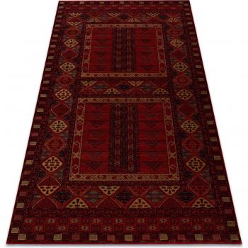 Claret Red Oriental Wool Rug – KASHQAI 4346 300