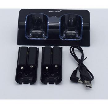 Chargeur Quad 2 Wi‑Fi avec Batterie Noire Rechargeable