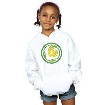Youthful Loki Shield Hoodie – White – 7‑8