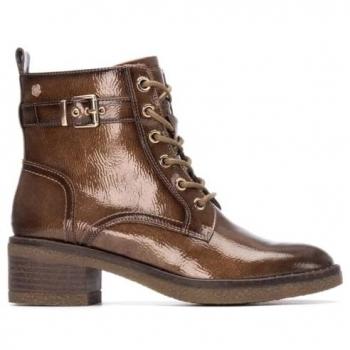 Carmela 16257702 – Damen‑Stiefel, 3–5 cm Absatz, Taupe/Brunette