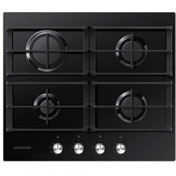 Piano Cottura Gas Samsung 4 Bruciatori Vetro Temperato Black AK/ET
