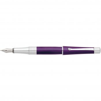 Cross Beverly Stylo plume en acier inoxydable Taille moyenne