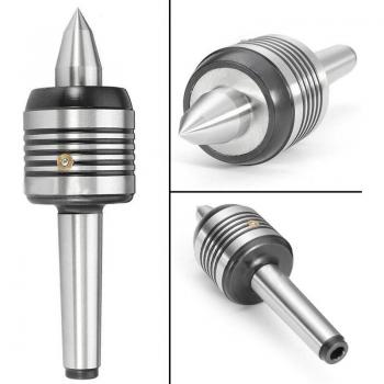 Rodamiento cónico Morse MT2, precisión para torno, 0,0002 pulgadas, Punta larga, 55-60HRC/45-50HRC