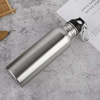 Trinkflasche mit breitem Schlund und Zyklusdesign, Edelstahl, 350/500/750 ml