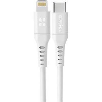 Promate 120 cm Cable Antirrededor USB‑C a Lightning Blanco