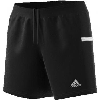 Adidas Team 19 Damen-Strickshorts M in Schwarz-Weiße Kombination