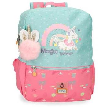 Mochila Enso Magic Summer Poliéster Adaptable a Carro