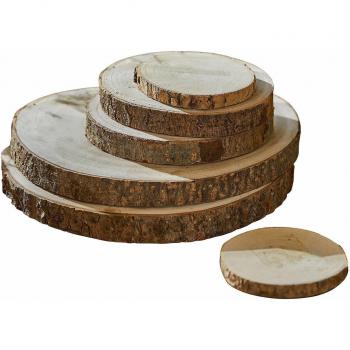 Set de 6 rondelles en bois Corvento