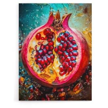 Pomegranate Fruit Canvas Print