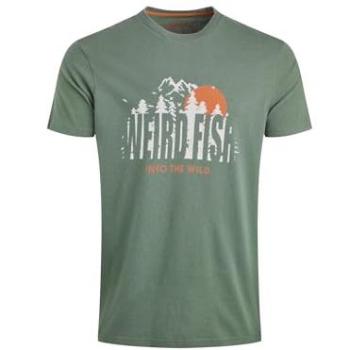 Urban Safari Print Top – Dark Olive, Size 2XL