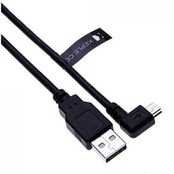 Right Angle 90 Degree Mini USB Cable Cord for Garmin Nuvi 2589LM